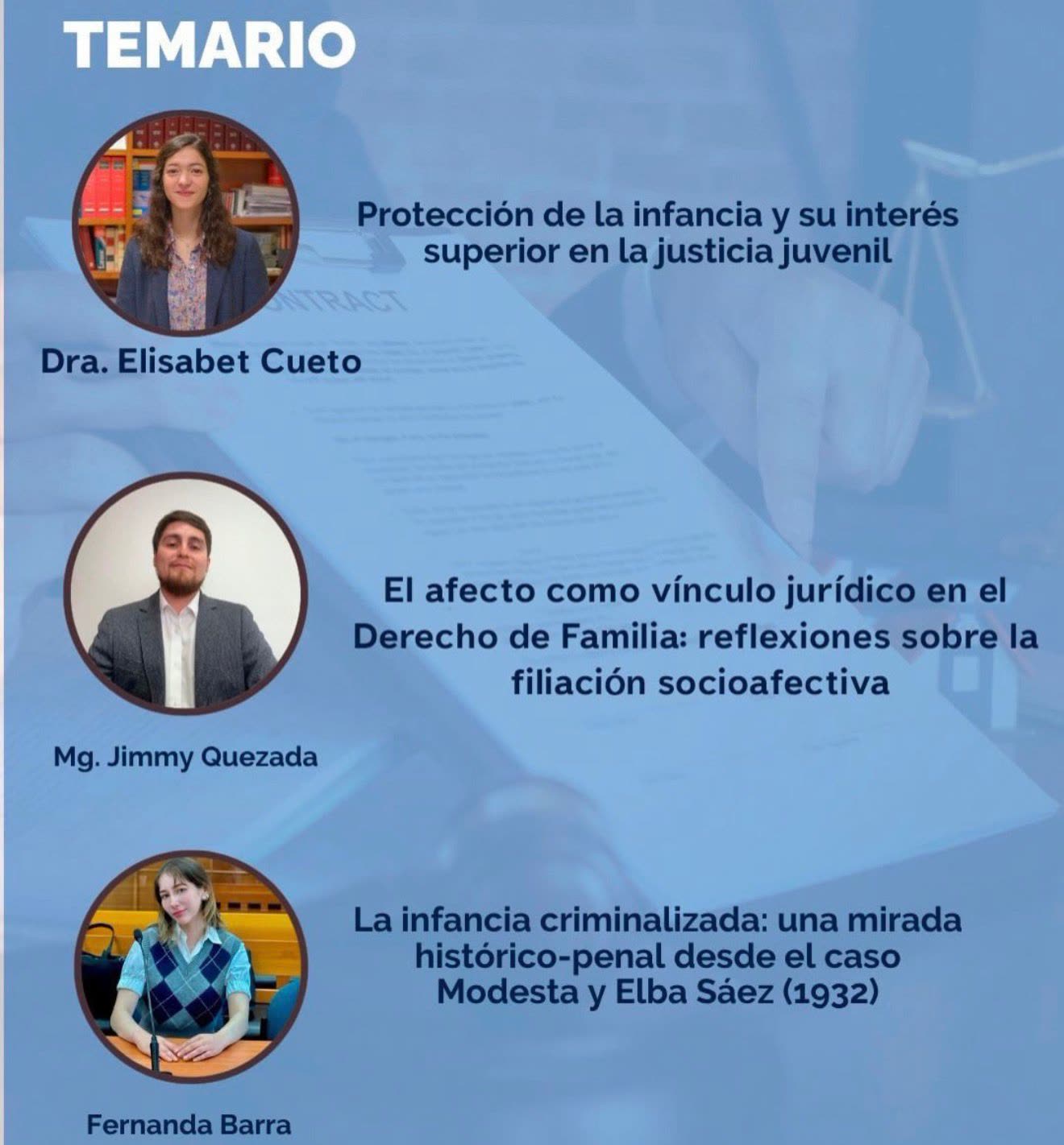 Seminario Infancia y Derecho